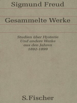 cover image of Werke aus den Jahren 1892-1899